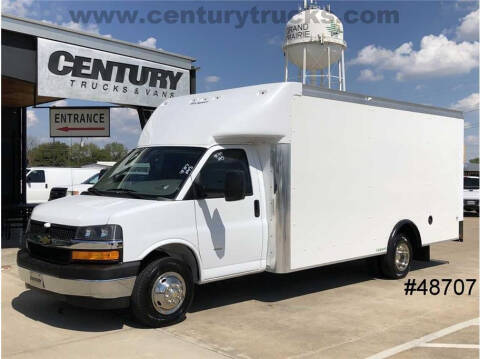 2022 Chevrolet Express for sale at CENTURY TRUCKS & VANS in Grand Prairie TX