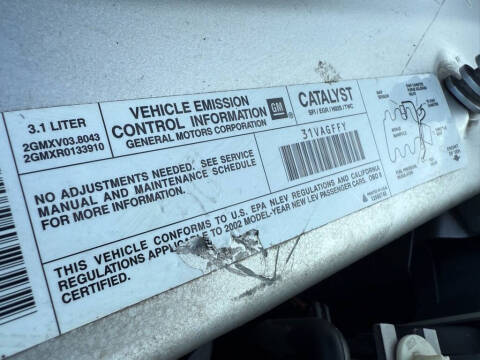 2002 Buick Century Custom