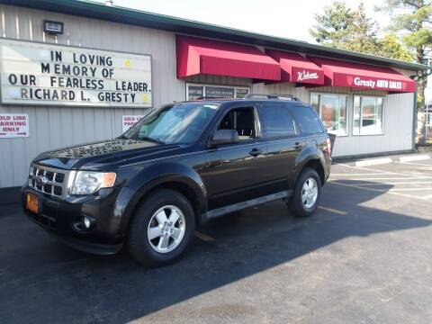 2011 Ford Escape for sale at GRESTY AUTO SALES in Loves Park IL
