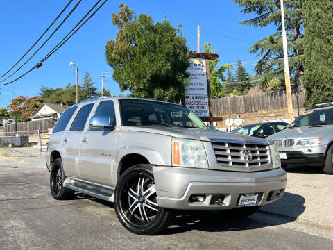2004 Cadillac Escalade for sale at Sierra Auto Sales Inc in Auburn CA