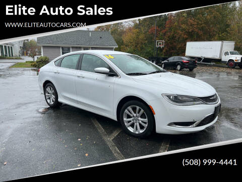 2016 Chrysler 200 for sale at Elite Auto Sales in North Dartmouth MA