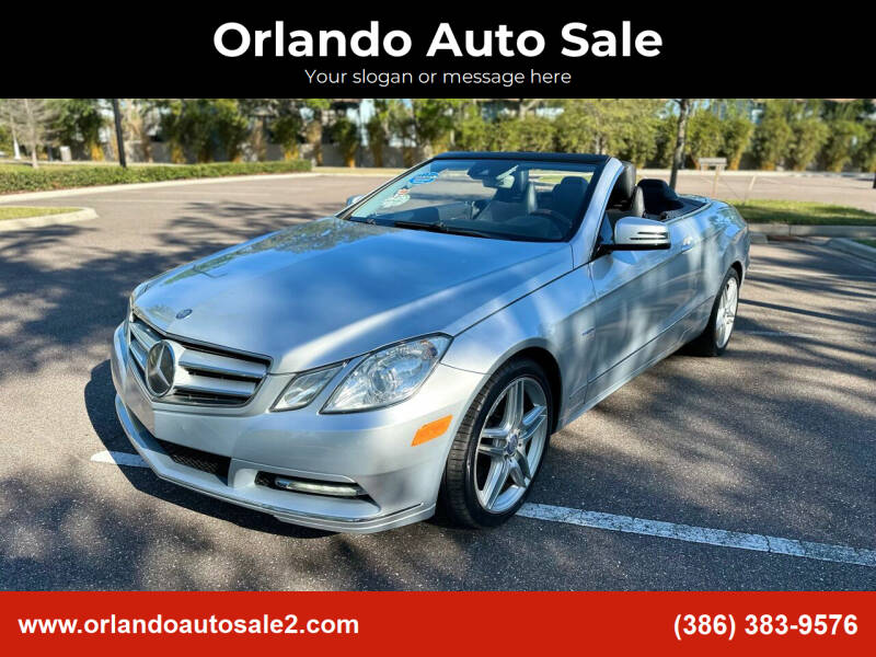 2012 Mercedes-Benz E-Class for sale at Orlando Auto Sale in Port Orange FL