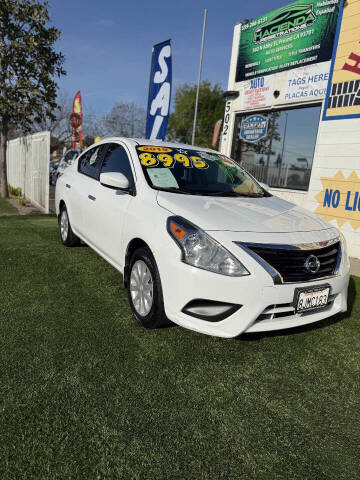 2019 Nissan Versa for sale at Hacienda Motors used car sales inc in Fresno CA