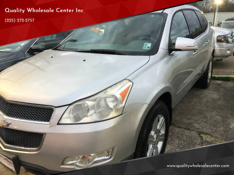 2010 Chevrolet Traverse for sale at Quality Wholesale Center Inc in Baton Rouge LA