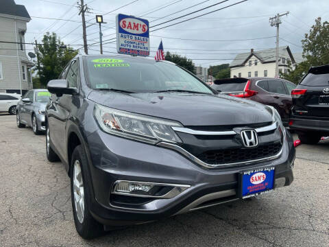 2015 Honda CR-V for sale at Sam's Auto Sales in Cranston RI