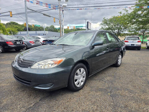 2004 Toyota Camry for sale at Cedar Auto Group LLC in Akron OH