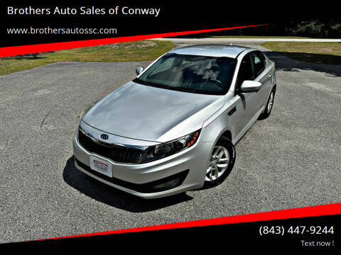 2012 Kia Optima for sale at Brothers Auto Sales of Conway in Conway SC