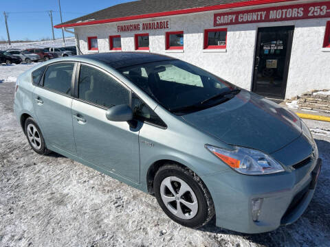2014 Toyota Prius for sale at Sarpy County Motors in Springfield NE