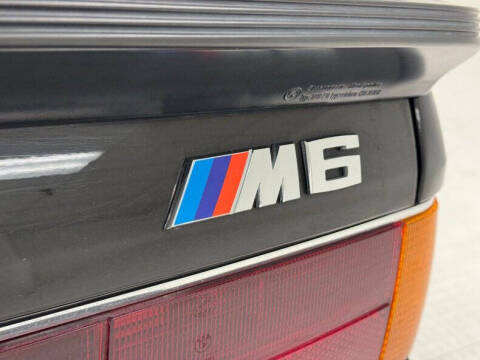 1987 BMW M6