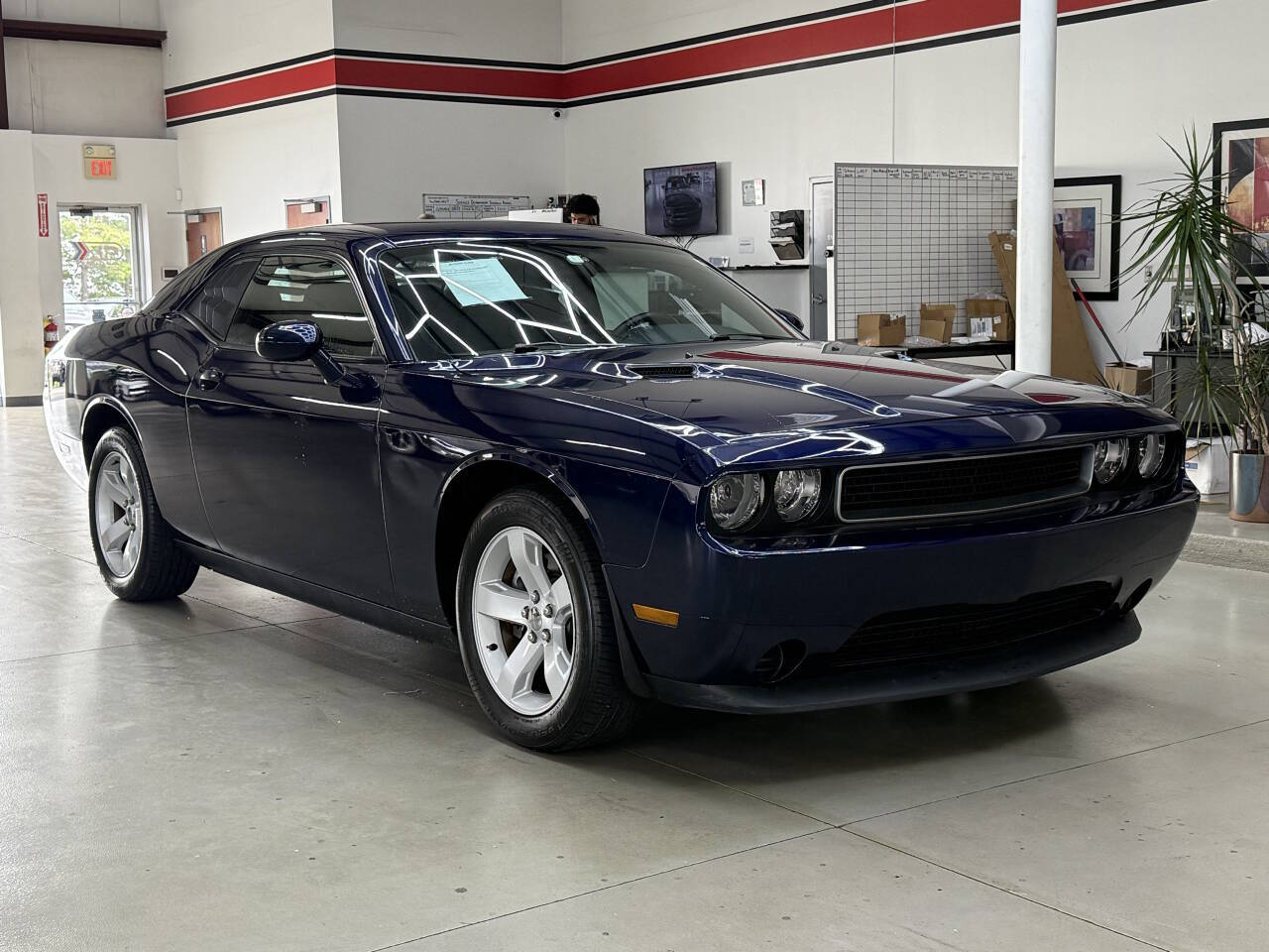 Blue 2014 Dodge Challenger SXT SXT 2dr Coupe 2