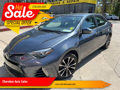 2018 Toyota Corolla for sale at Cherokee Auto Sales in Acworth GA