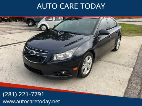 2014 Chevrolet Cruze for sale at AUTO CARE TODAY in Spring TX