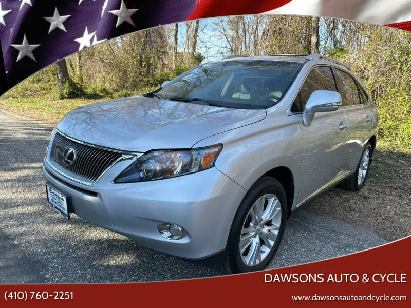 2011 Lexus RX 450h for sale at Dawsons Auto & Cycle in Glen Burnie MD
