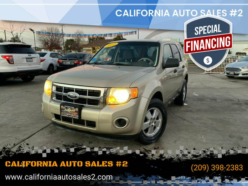 2012 Ford Escape for sale at CALIFORNIA AUTO SALES #2 in Livingston CA