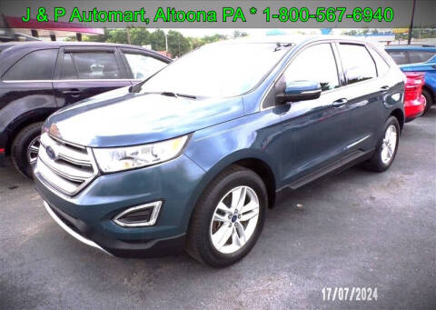 2016 Ford Edge for sale at J & P Auto Mart in Altoona PA