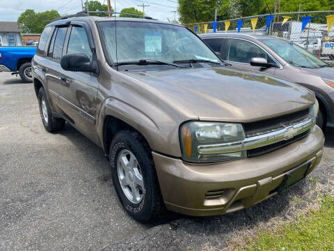 2002 Chevrolet TrailBlazer for sale at Community Auto Sales in Gastonia NC