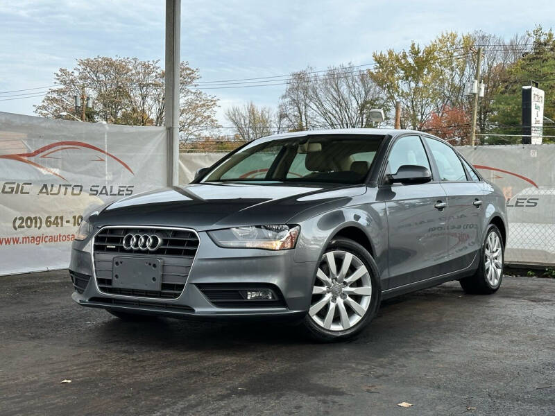 2014 Audi A4 for sale at MAGIC AUTO SALES in Little Ferry NJ