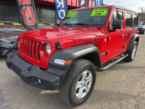 2019 Jeep Wrangler Unlimited for sale at Duke City Auto LLC in Gallup NM