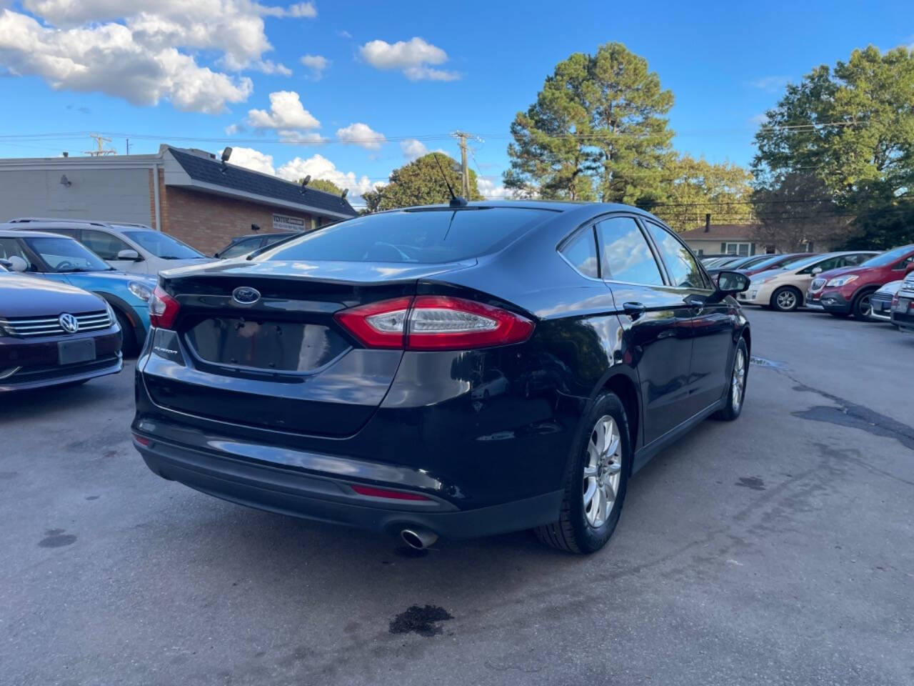 2015 Ford Fusion for sale at Omega Auto Sales in Chesapeake, VA