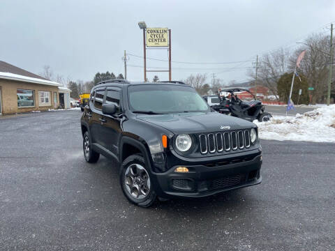 2017 Jeep Renegade for sale at Conklin Cycle Center in Binghamton NY
