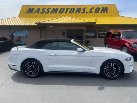2021 Ford Mustang for sale at M.A.S.S. Motors in Boise ID