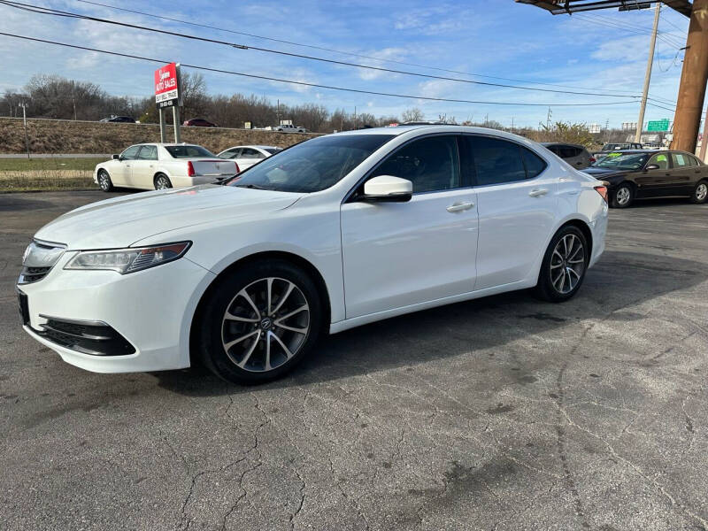 2015 Acura TLX for sale at SUPREME AUTO SALES in Grandview MO