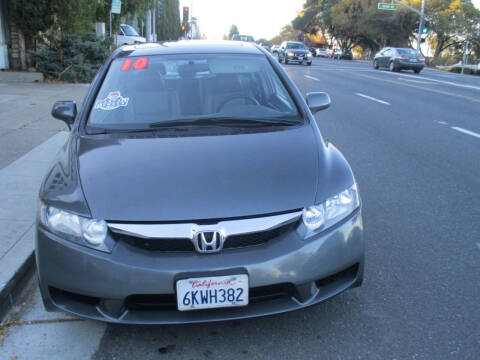 2010 Honda Civic for sale at West Auto Sales in Belmont CA