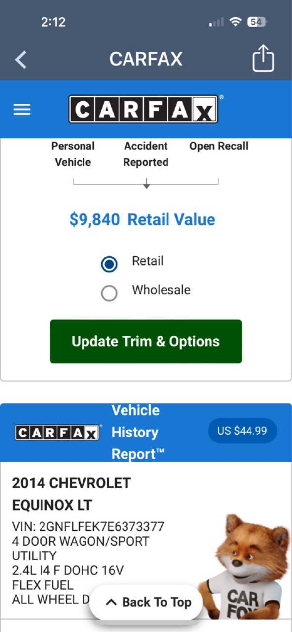 2014 Chevrolet Equinox for sale at Zolinski Auto Sale in Saginaw, MI