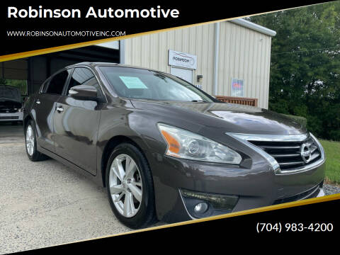 2015 Nissan Altima for sale at Robinson Automotive in Albemarle NC