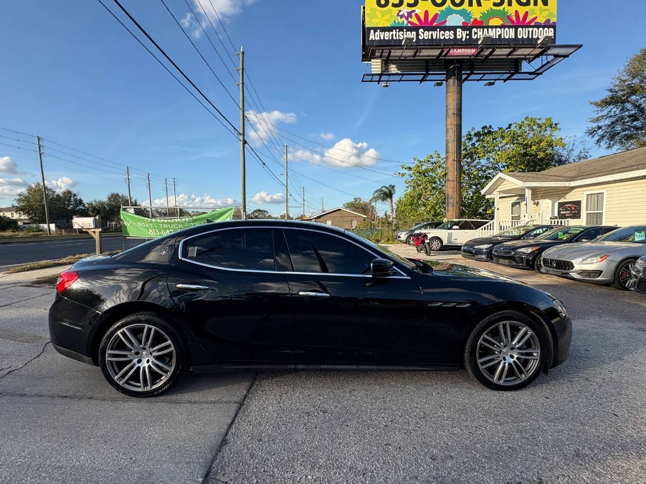 2015 Maserati Ghibli for sale at Hobgood Auto Sales in Land O Lakes, FL