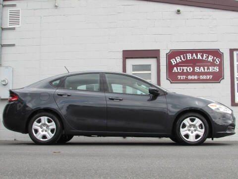 2014 Dodge Dart for sale at Brubakers Auto Sales in Myerstown PA