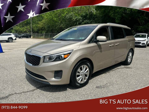 2015 Kia Sedona for sale at Big T's Auto Sales in Belleville NJ