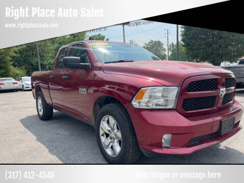 2014 RAM 1500 for sale at Right Place Auto Sales LLC in Indianapolis IN