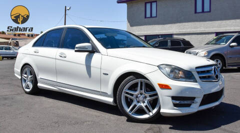 2012 Mercedes-Benz C-Class for sale at Sahara Pre-Owned Center in Phoenix AZ