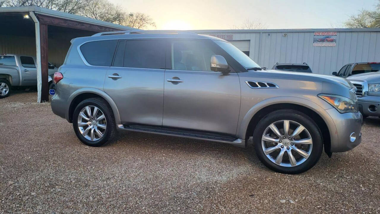 2012 INFINITI QX56 for sale at AUTHE VENTURES AUTO in Red Oak, TX