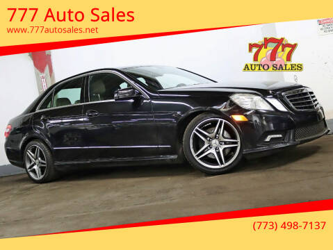 2011 Mercedes-Benz E-Class for sale at 777 Auto Sales in Bedford Park IL