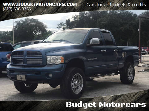 2004 Dodge Ram Pickup 2500 for sale at Budget Motorcars in Tampa FL