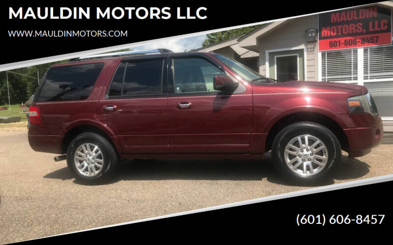 2012 Ford Expedition for sale at MAULDIN MOTORS LLC in Sumrall MS