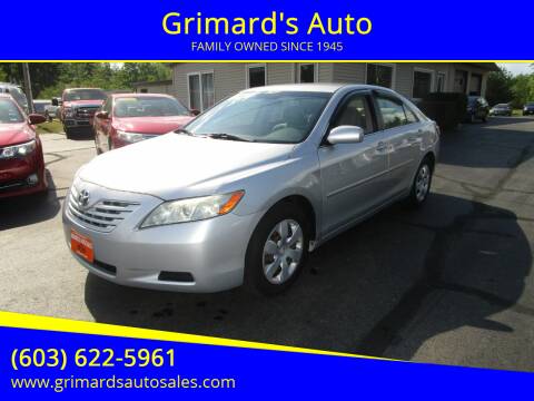 2007 Toyota Camry for sale at Grimard's Auto in Hooksett NH