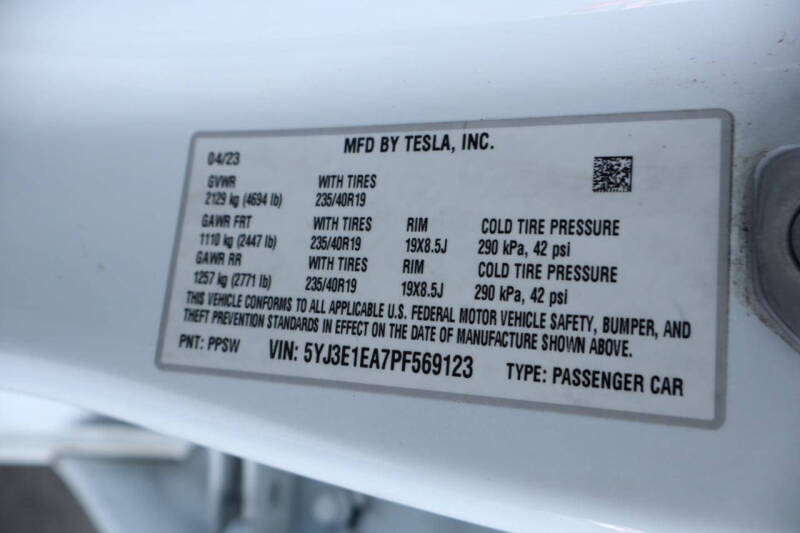 2023 Tesla Model 3
