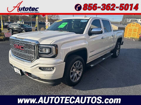 2017 GMC Sierra 1500 for sale at Autotec Auto Sales in Vineland NJ