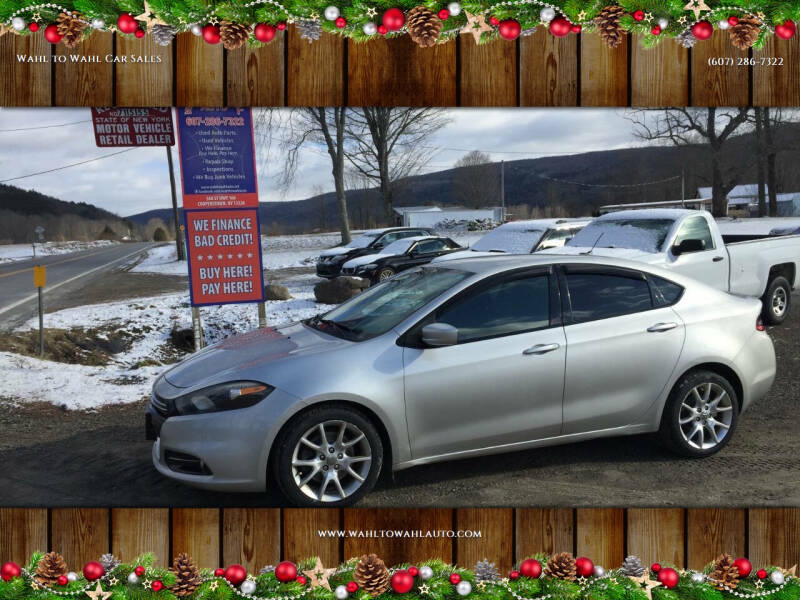 2013 Dodge Dart for sale at Wahl to Wahl Car Sales in Cooperstown NY