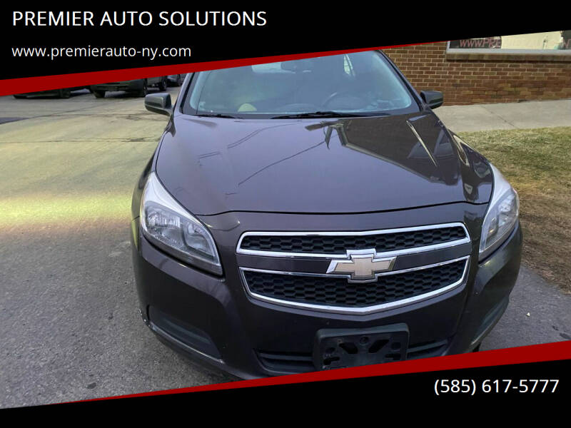 2013 Chevrolet Malibu for sale at PREMIER AUTO SOLUTIONS in Spencerport NY