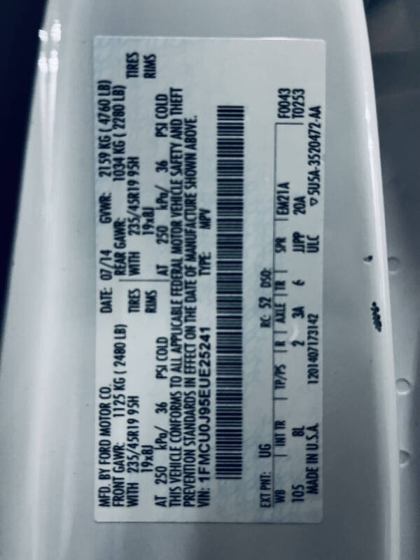 2014 Ford Escape Titanium