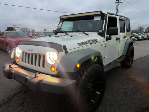 2010 Jeep Wrangler Unlimited for sale at ROADSTAR MOTORS in Liberty Township OH