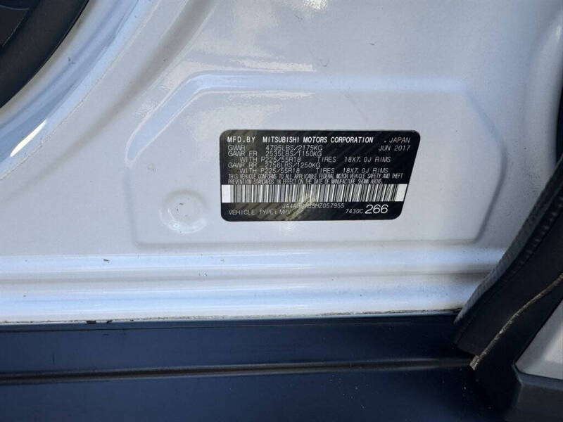 2017 Mitsubishi Outlander ES