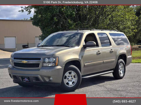 2007 Chevrolet Suburban for sale at Five Star Motors in Fredericksburg VA