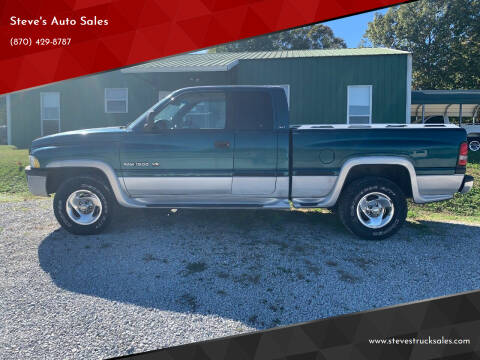 1999 Dodge Ram Pickup 1500 for sale at Steve's Auto Sales in Harrison AR