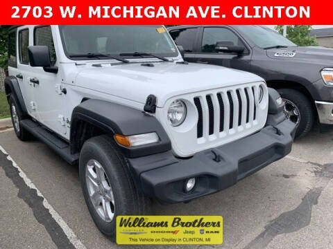 2021 Jeep Wrangler Unlimited for sale at Williams Brothers Pre-Owned Monroe in Monroe MI