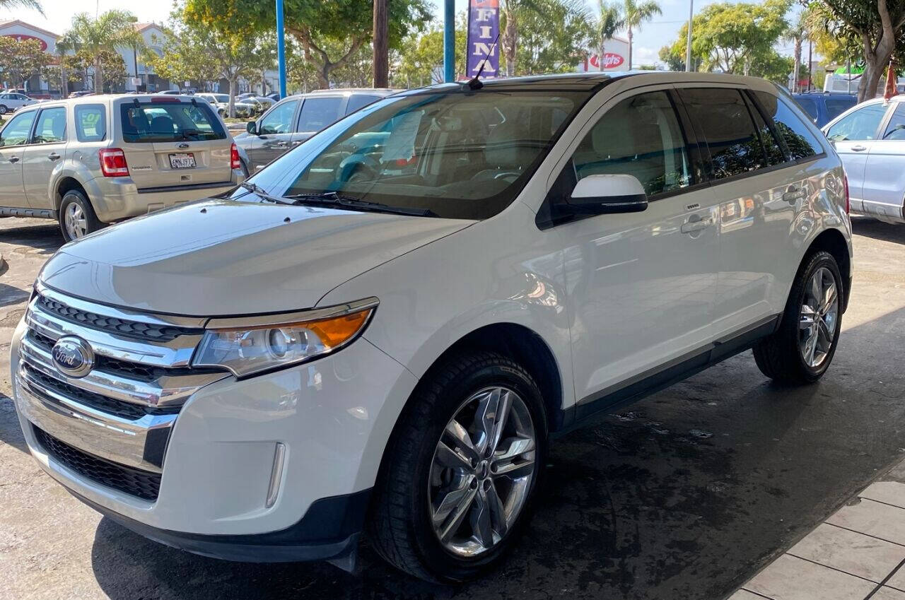 White 2013 Ford Edge SEL SEL 4dr Crossover 1